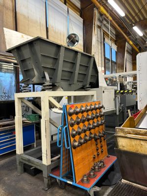 Industrial Workshop Featuring Equipment and Tools Organized in a Modern Factory Setting